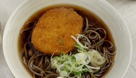 「常盤軒 横須賀線ホーム店」東京　しっかり醤油の立ち食いそば